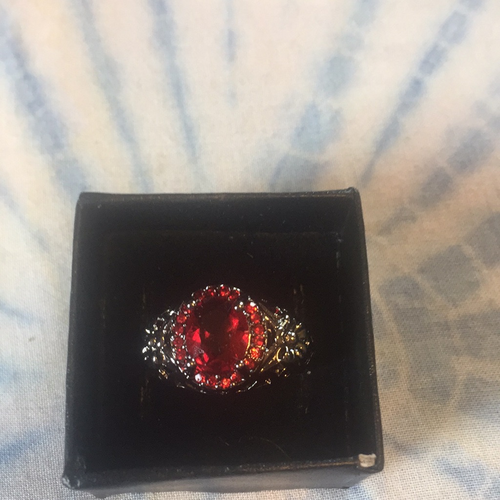 Lab Created Ruby Ring